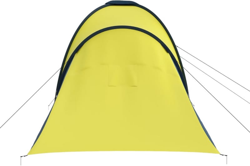 Campingtelt 6 personer blå og gul - Blå - Campingtelt - Telt