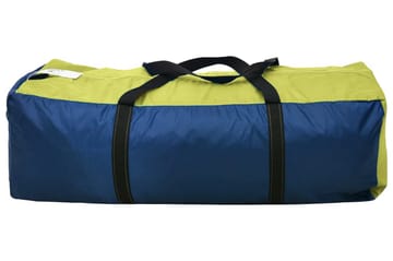 Campingtelt 6 personer blå og gul - Blå - Sport & fritid - Camping & vandring - Telt