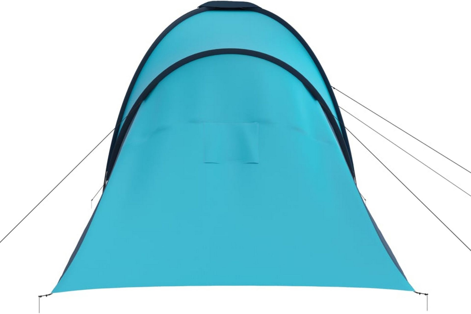 Campingtelt 6 personer blå og lyseblå - Blå - Sport & fritid - Camping & vandring - Telt