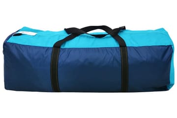 Campingtelt 6 personer blå og lyseblå - Blå - Sport & fritid - Camping & vandring - Telt