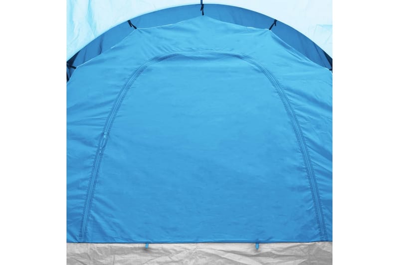 Campingtelt 6 personer blå og lyseblå - Blå - Telt - Campingtelt