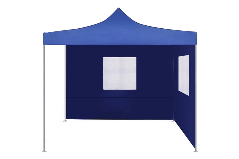 Sammenleggbart telt med 2 vegger 3x3 m blå - Telt