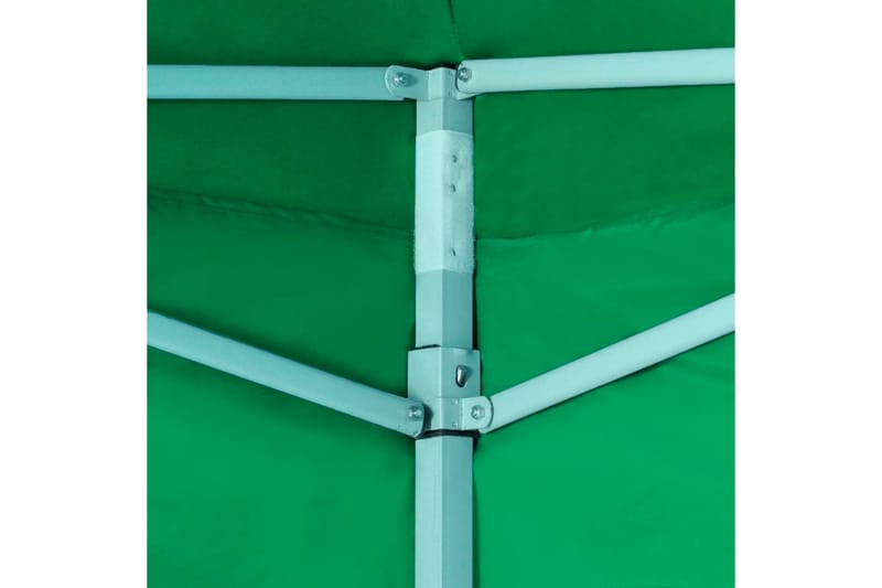 Sammenleggbart telt med 2 vegger 3x3 m grønn - Telt