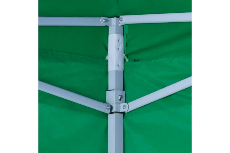 Sammenleggbart telt med 4 vegger 3 x 3 m grønn - Telt