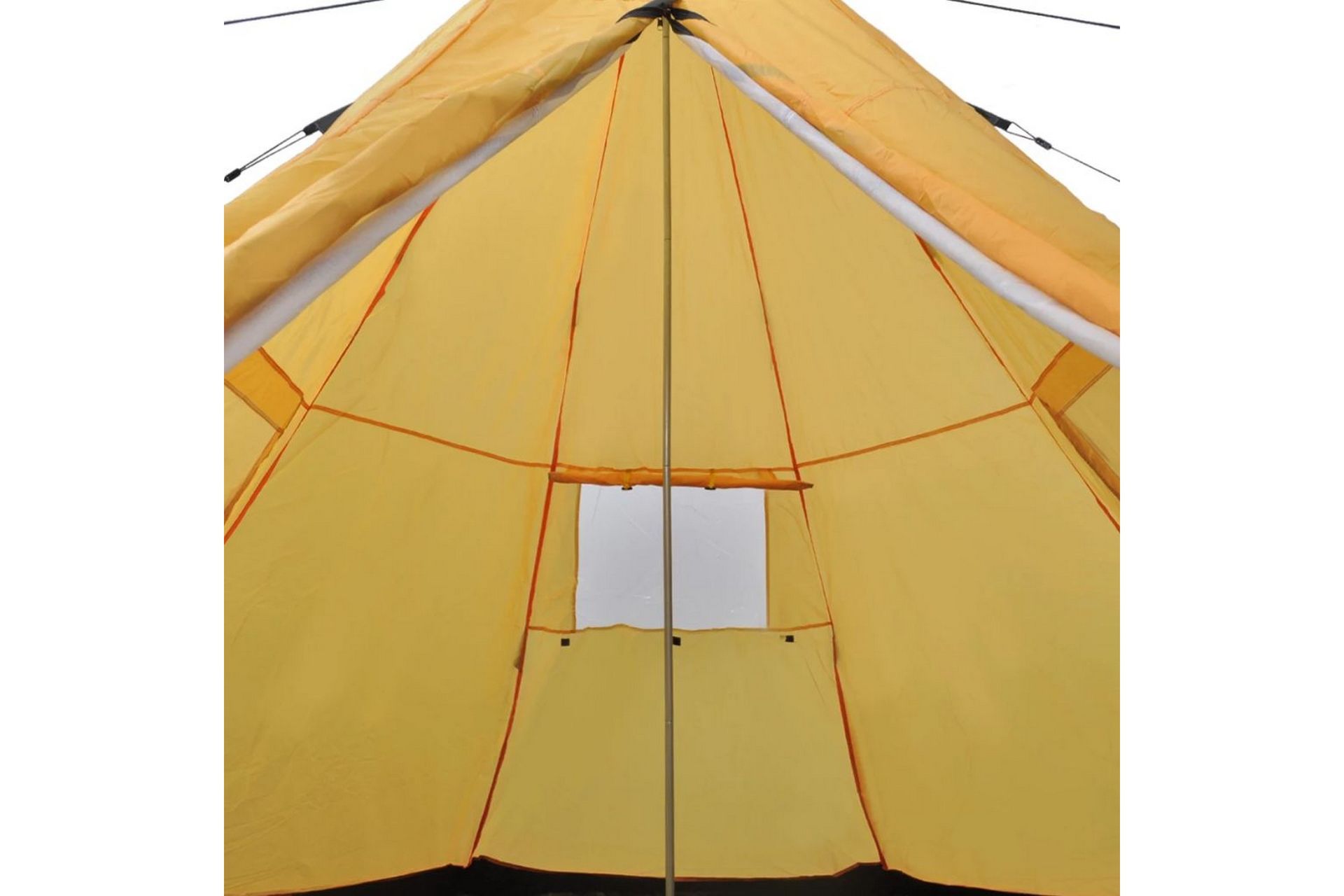 Telt 4 personer gul - Sport & fritid - Camping & vandring - Telt