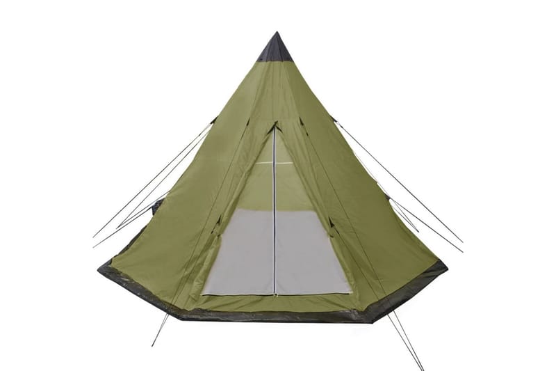 Telt 4 personer grønn - Sport & fritid - Camping & vandring - Telt