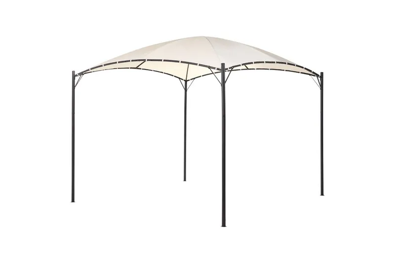 Trädgårdspergola Beliani Vomero Beige/svart Beige||Black, undefined