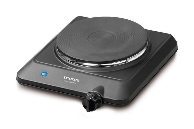 Elektrisk Kokeplate Taurus 1 Plate 1500W, Svart