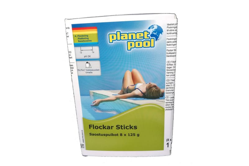 Vannpleie Planet Pool Flockfix 1 kg - Sport & fritid - Camping & vandring - Friluftskjøkken & campingkjøkken