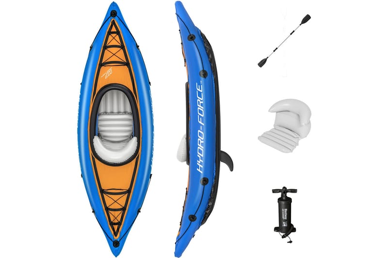 Bestway Cove Champion Oppblåsbar kajakk 1 person Blå - Bestway - Kano & kayak - Kajakkpadling