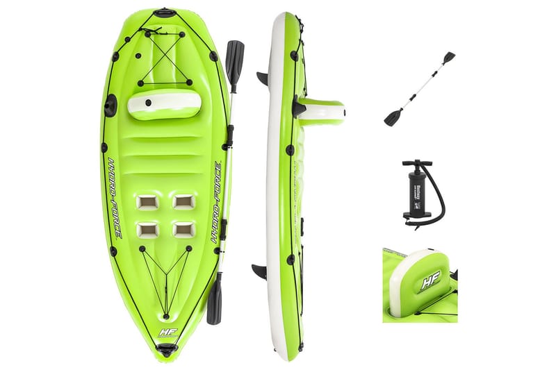 Bestway Koracle Fishing Kayak Grønn - Bestway - Kano & kayak - Kajakkpadling