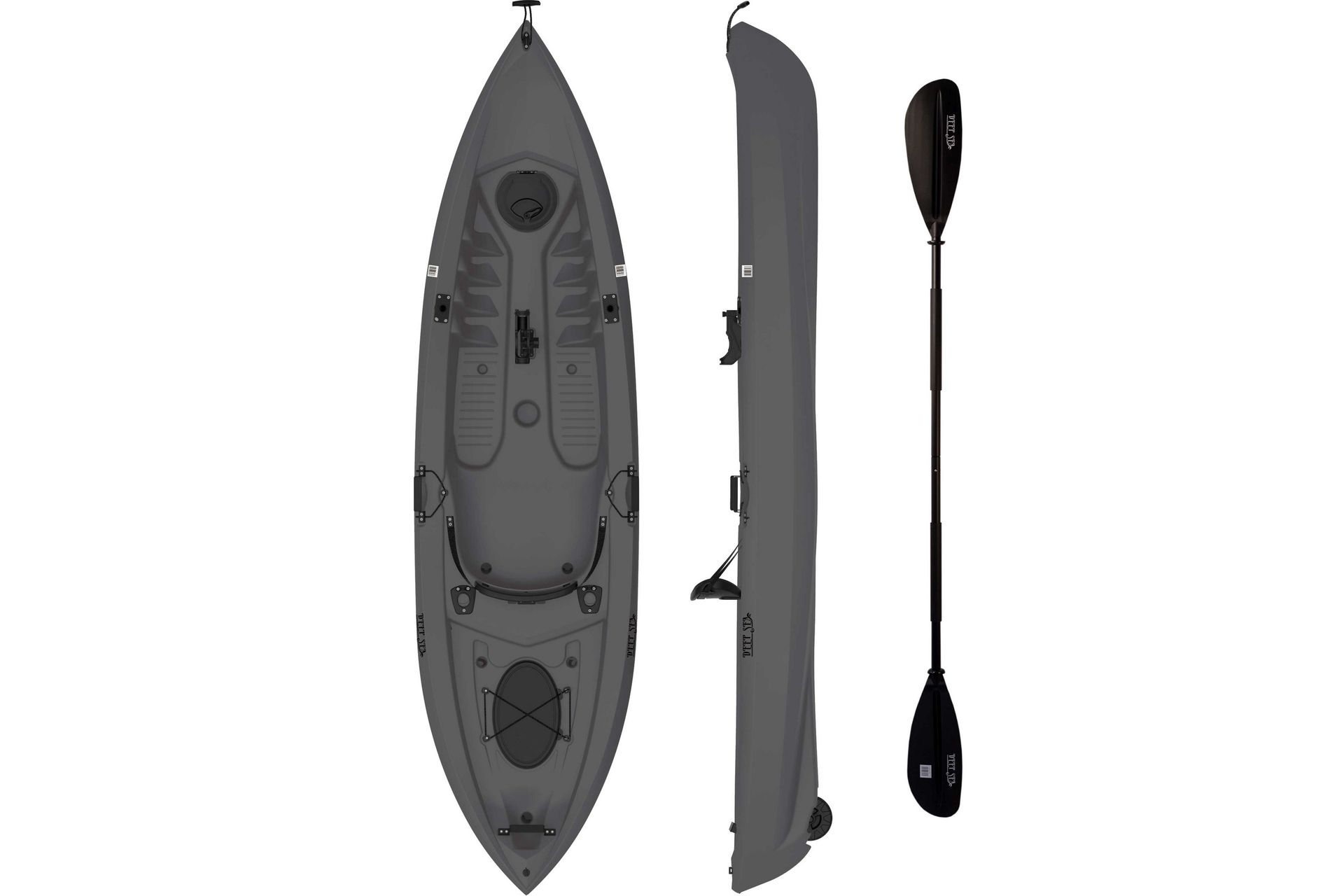Deep Sea Fiskekajakk 305 cm - Svart - Sport & fritid - Friluftsliv - Kano & kayak
