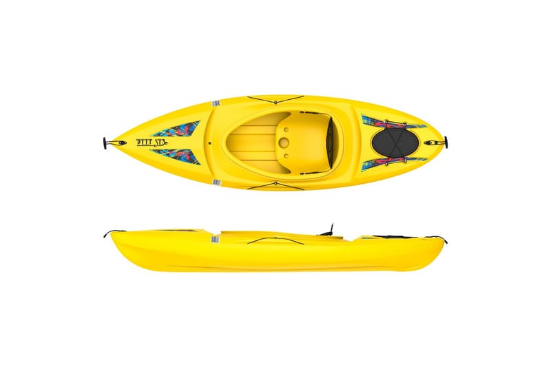 Deep Sea Kajakk 268 cm - Gul - Sport & fritid - Friluftsliv - Kano & kayak