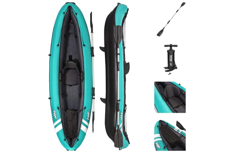 Bestway Hydro-Force Ventura Kajakk 280x86 cm - Blå - Sport & fritid - Friluftsliv - Kano & kayak