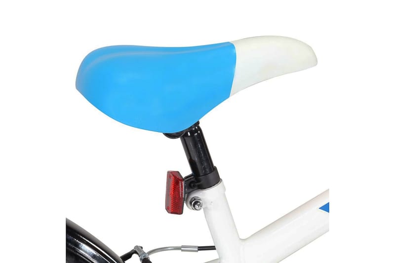 Barnesykkel 24 tommer blå & hvit - Barnesykkel & juniorsykkel