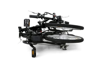 Sammenleggbar elsykkel 10.4Ah - 6 gir Svart - Lyfco - Sport & fritid - Friluftsliv - Sykler