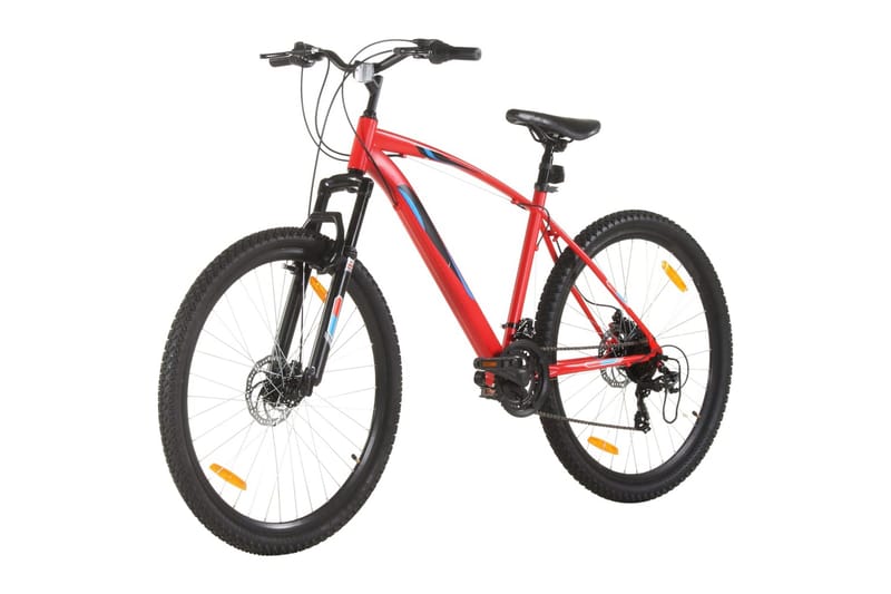 Terrengsykkel 21 trinn 29-tommers hjul 48 cm ramme rød - Rød - Mountain bike