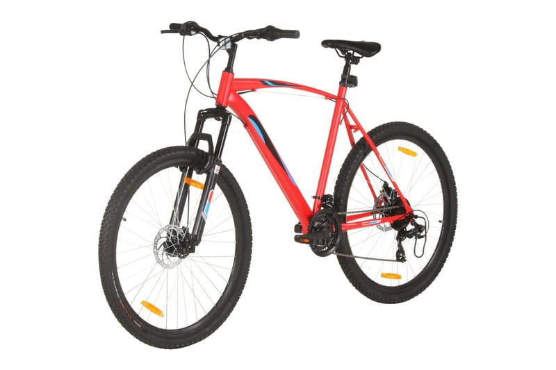 Terrengsykkel 21 trinn 29-tommers hjul 53 cm ramme rød - Rød - Mountain bike