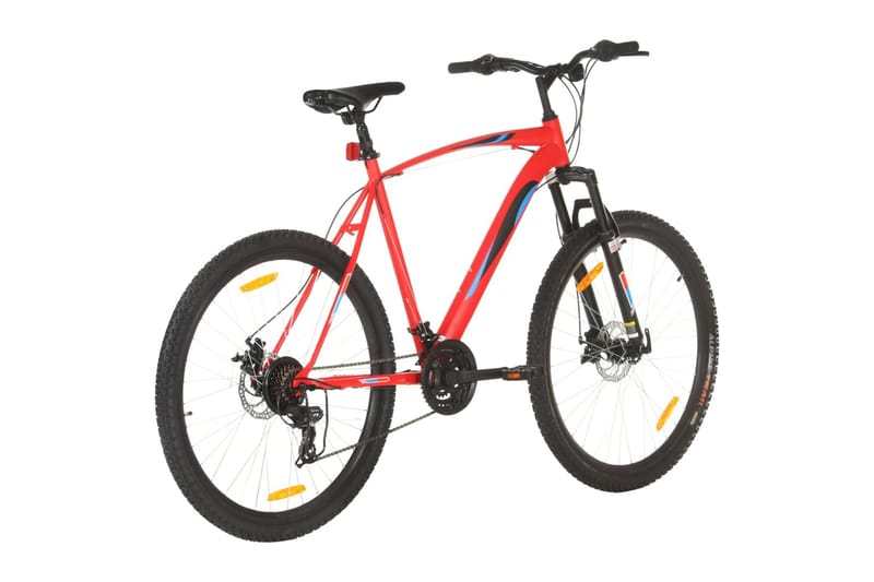 Terrengsykkel 21 trinn 29-tommers hjul 53 cm ramme rød - Rød - Mountain bike