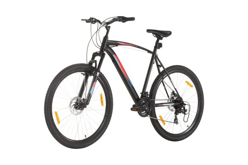Terrengsykkel 21 trinn 29-tommers hjul 53 cm ramme svart - Svart - Mountain bike