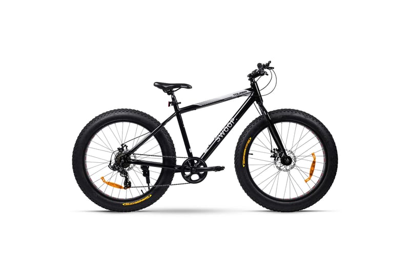 Swoop Sykkel Tourer Fatbike 26 - Svart - Sport & fritid - Friluftsliv - Sykler