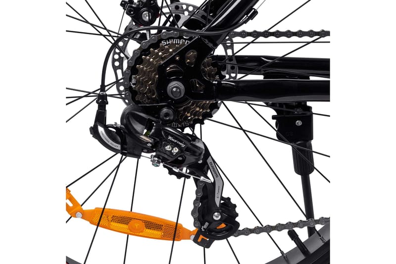 Swoop Sykkel Tourer Fatbike 26 - Svart - Sport & fritid - Friluftsliv - Sykler