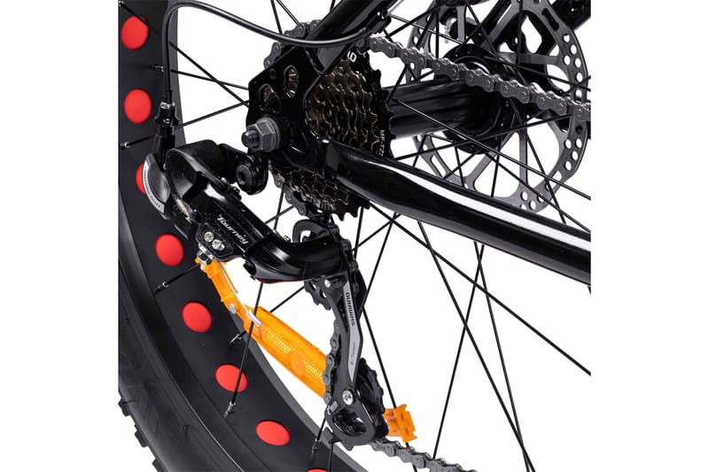 Swoop Sykkel Tourer Fatbike 26 - Svart - Sport & fritid - Friluftsliv - Sykler