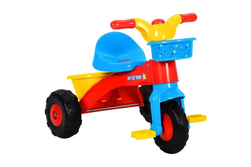 Trehjulssykkel for barn flerfarget - Flerfarget - Sport & fritid - Friluftsliv - Sykler