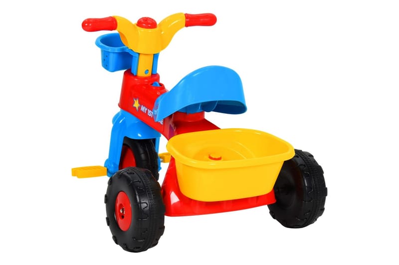 Trehjulssykkel for barn flerfarget - Flerfarget - Sport & fritid - Friluftsliv - Sykler
