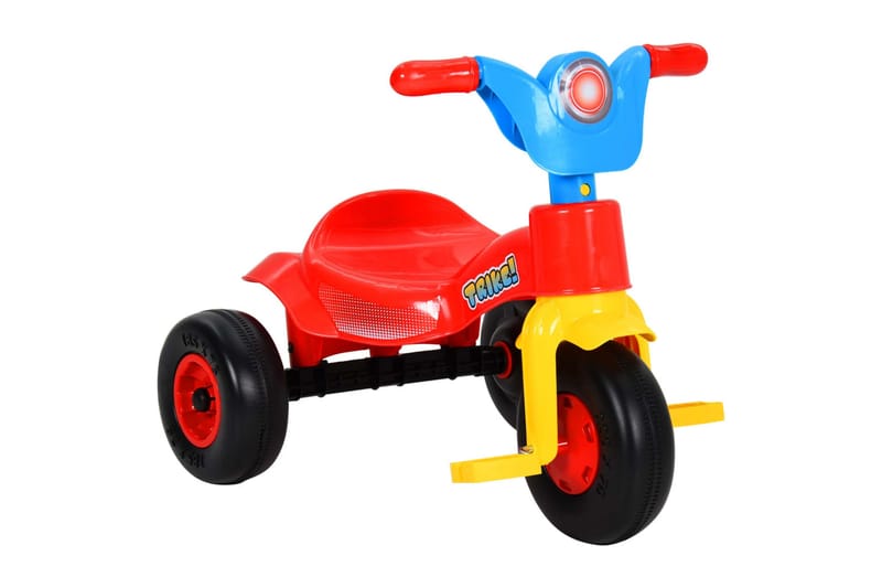 Trehjulssykkel for barn flerfarget - Flerfarget - Trehjuling