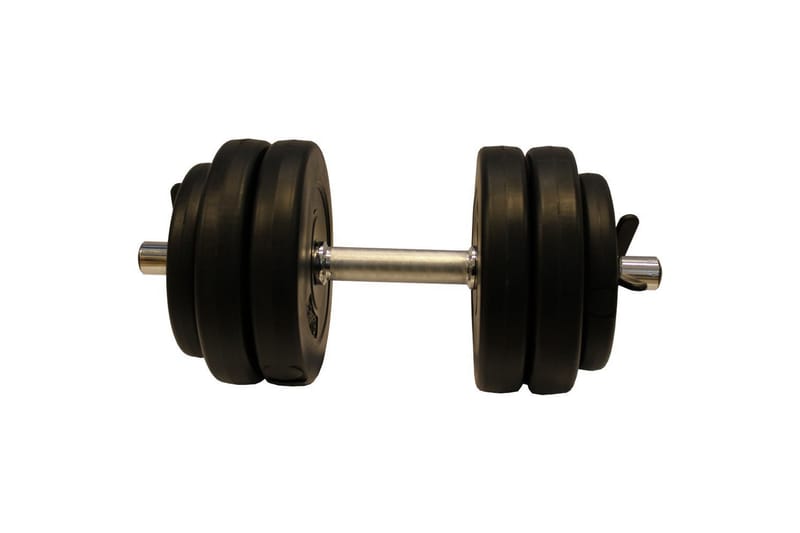 Fit'N Shape Hantler 15 kg - Svart - Sport & fritid - Hjemmetrening - Vekter & vektstenger