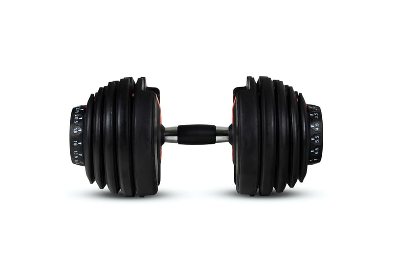 Justerbar manual 2,5–24 kg - Svart - Sport & fritid - Hjemmetrening - Vekter & vektstenger
