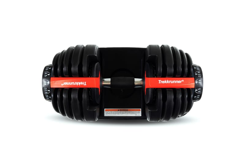 Justerbar manual 2,5–24 kg - Svart - Sport & fritid - Hjemmetrening - Vekter & vektstenger