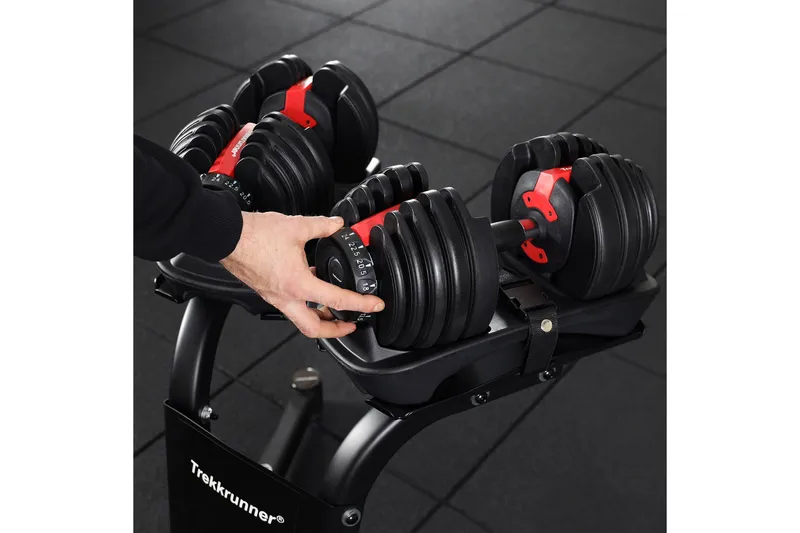 Justerbar manual 2,5–24 kg - Svart - Sport & fritid - Hjemmetrening - Vekter & vektstenger