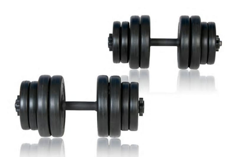 Manualer 2x15 kg - Sport & fritid - Hjemmetrening - Vekter & vektstenger