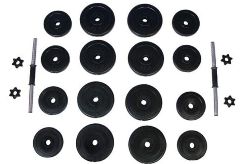 Manualer 2x15 kg - Sport & fritid - Hjemmetrening - Vekter & vektstenger