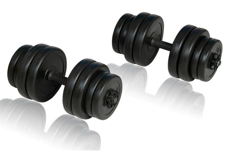Manualer 2x15 kg - Sport & fritid - Hjemmetrening - Vekter & vektstenger