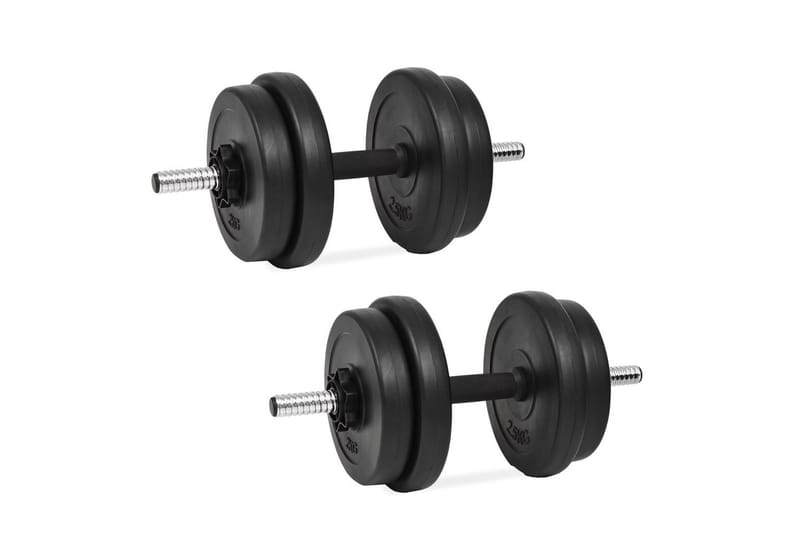 Manualsett 14 deler 20 kg - Sport & fritid - Hjemmetrening - Vekter & vektstenger