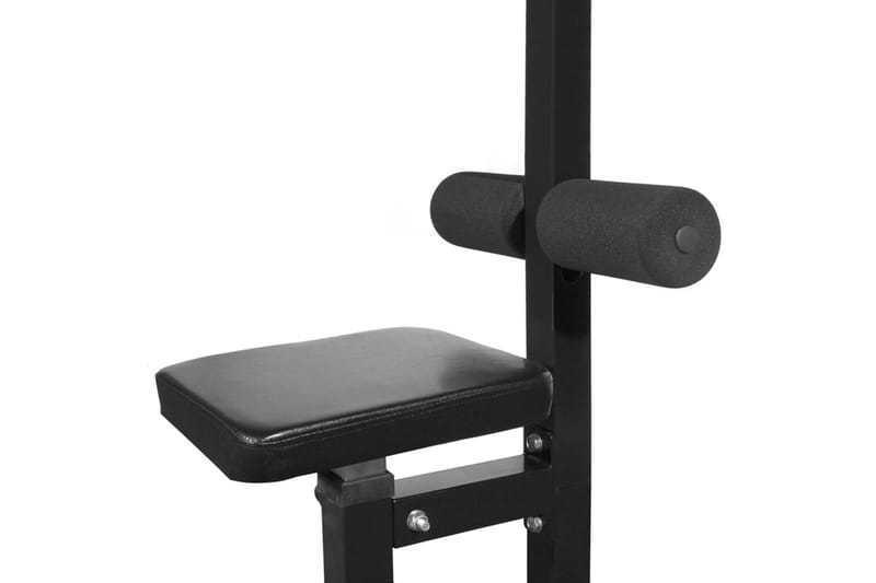 Treningstårn med vektstang- og manualsett 30,5 kg - Sport & fritid - Hjemmetrening - Vekter & vektstenger
