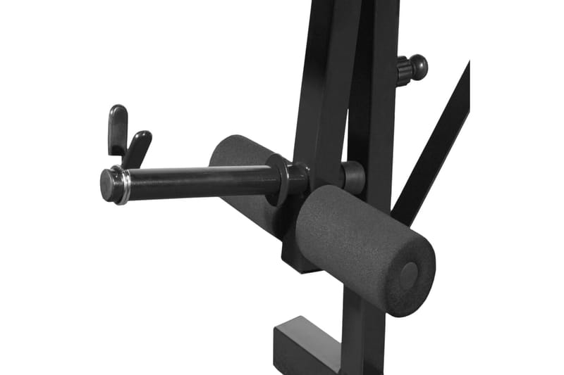 Vektbenk med vektstativ, vektstang og manualsett 30,5kg - Sport & fritid - Hjemmetrening - Vekter & vektstenger