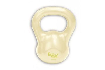 Ecobody Vinyl Kettlebell 2,5 kg - Beige - Sport & fritid - Hjemmetrening - Vekter & vektstenger