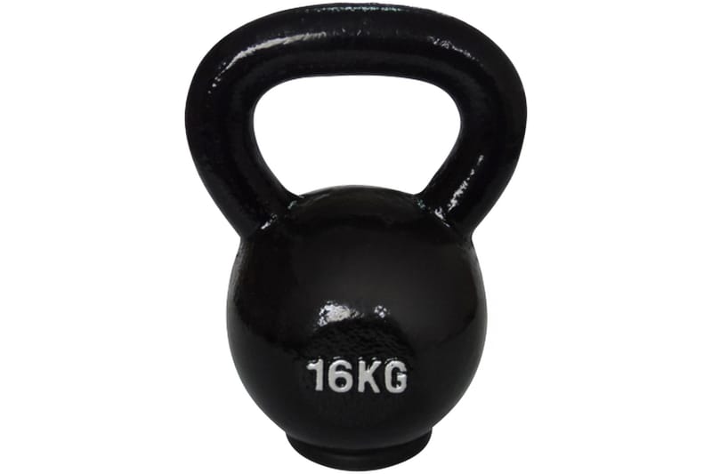 Fit'N Shape Kettlebell 16 kg - Svart - Sport & fritid - Hjemmetrening - Vekter & vektstenger