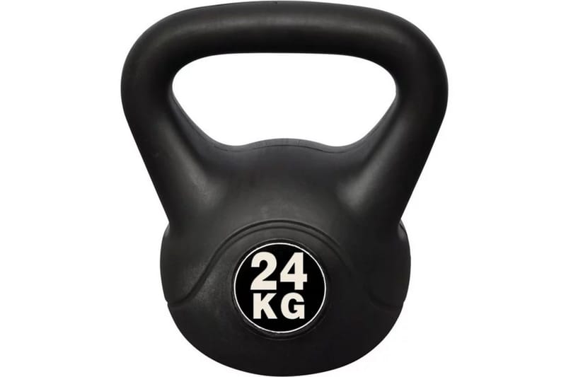 Kettlebell 24kg - Svart - Sport & fritid - Hjemmetrening - Vekter & vektstenger