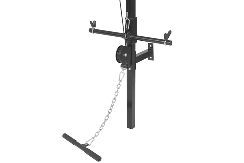 Veggfestet treningstårn med vektplater 40 kg - Crossfit utstyr - Vektplater