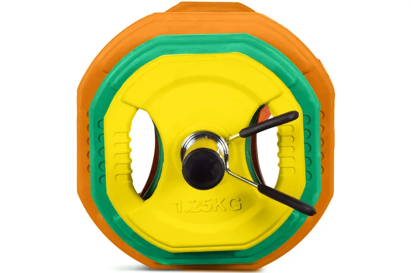 Aerobic Pump vektstangsett med 20 kg vekter - Svart - Sport & fritid - Hjemmetrening - Vekter & vektstenger