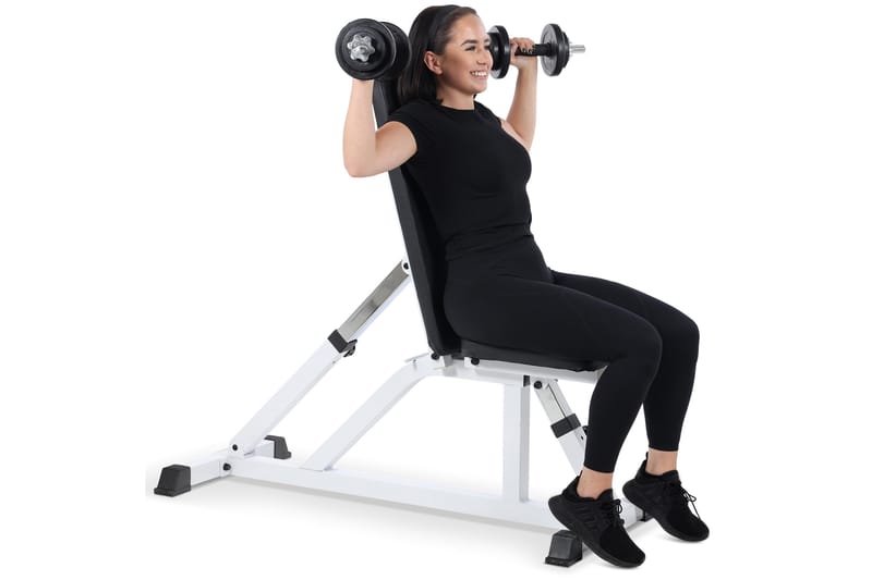 Treningsbenk - 300 kg maks belastning - Sport & fritid - Hjemmetrening - Vekter & vektstenger