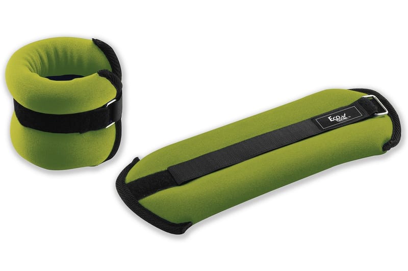 Ecobody Ankelvekter 2 kg - Grønn - Sport & fritid - Hjemmetrening - Vekter & vektstenger