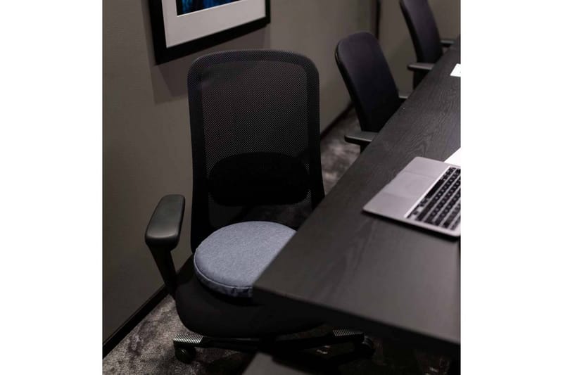 Oppblåsbar Balansepute Swedish Posture Pro - Grå - Sport & fritid - Hjemmetrening - Treningsutstyr