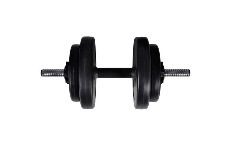 Justerbar situp-benk med vektstang og manualsett 60,5 kg - Crossfit utstyr - Vektstativ - Multigym