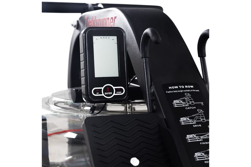 Trekkrunner R-669 Romaskin med vannmotstand Svart - Metalcraft - Sport & fritid - Hjemmetrening - Treningsapparater - Romaskin